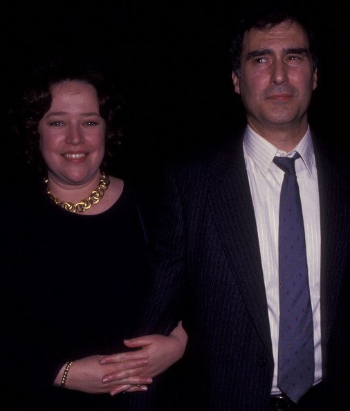 Tony Campisi with his former wife Kathy Bates.